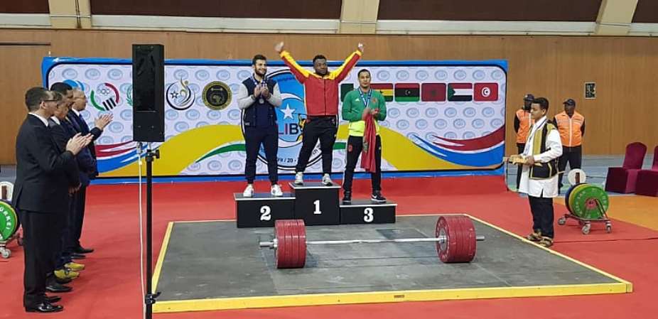 Forester Osei Wins Gold At African Seniors Weightlifting Championship
