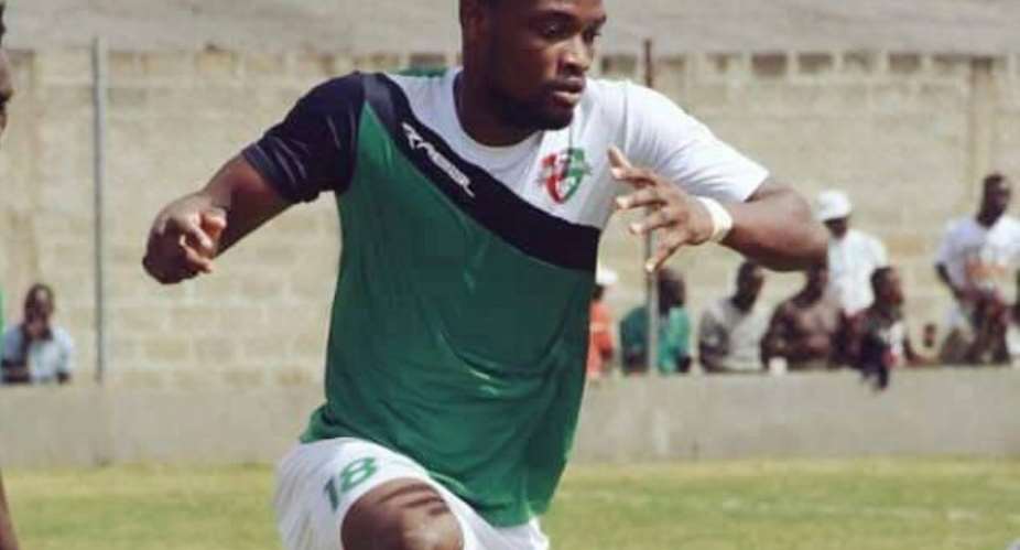 Karela United midfielder Emmanuel Keyekeh