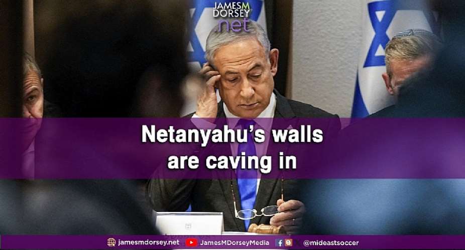 Netanyahus walls are caving in