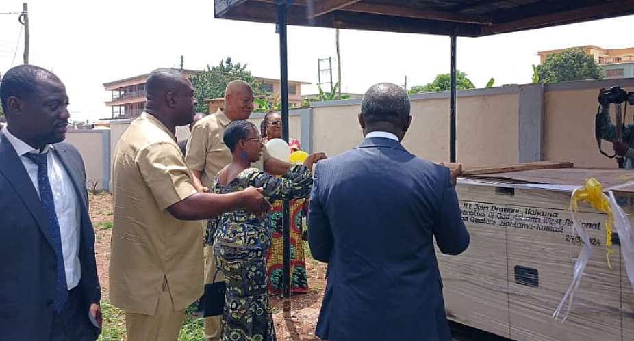 Mahama donates power plant to Ashanti West Assemblies of God Church