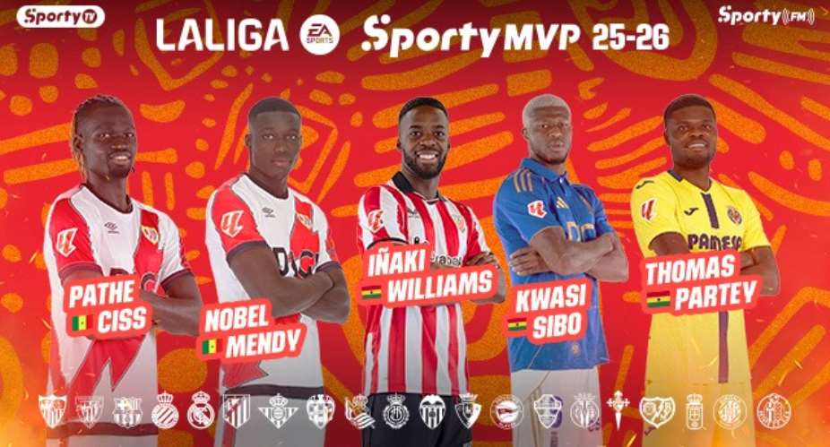 Nominees revealed for the SPORTY LALIGA MVP honouring the best African player in LALIGA