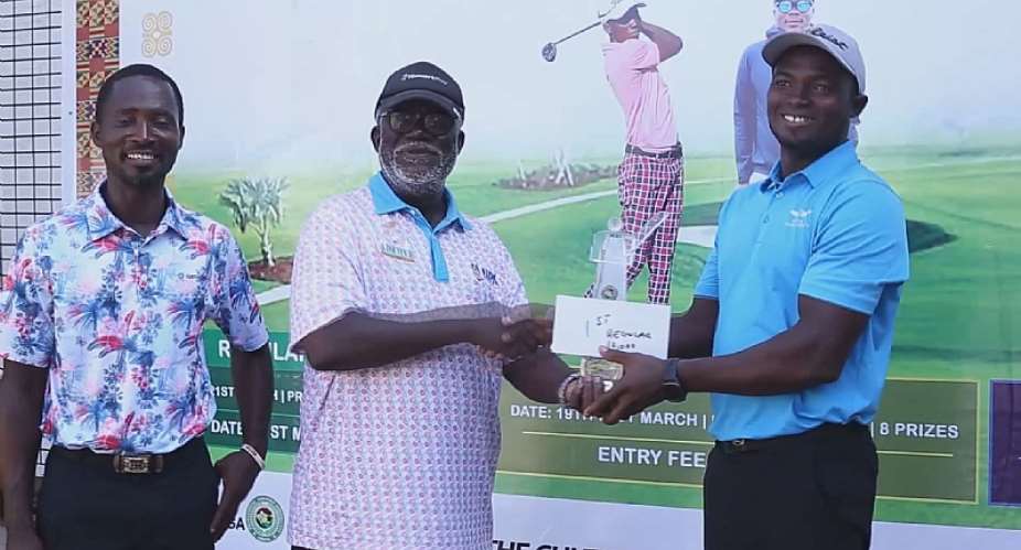 Augustine Manasseh wins top prize at PGA Heritage Cup in Tema
