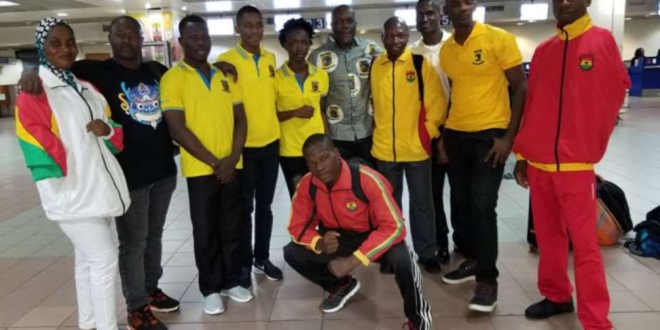 Team Ghana Depart For 4 Taekwondo Championships in Morocco