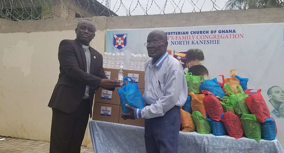 COVID-19: Presbyterian Church Of Ghana, Christs Family Donates Food Items