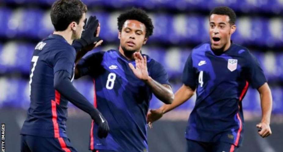 Giovanni Reyna, Weston McKennie and Tyler Adams have all played in the Champions League this season