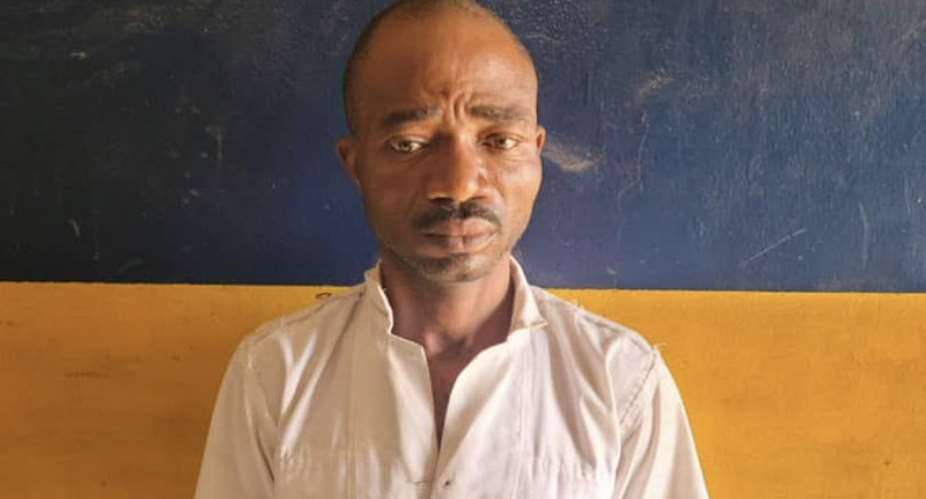 A Nigerian man, Abiodun Oladapo, suspected to have impregnated his own daughter