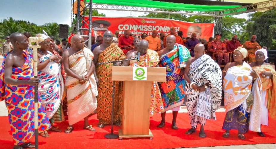 Duayaw Nkwanta Traditional Council commends gov't for making Fire Service Training School dream possible