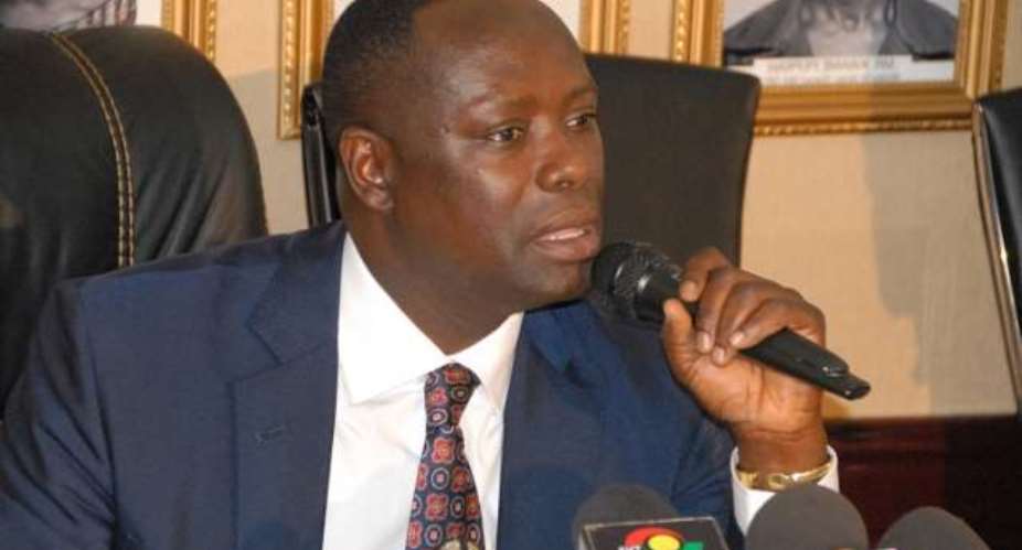 Minister for Lands and Natural Resources, Emmanuel Armah-Kofi Buah