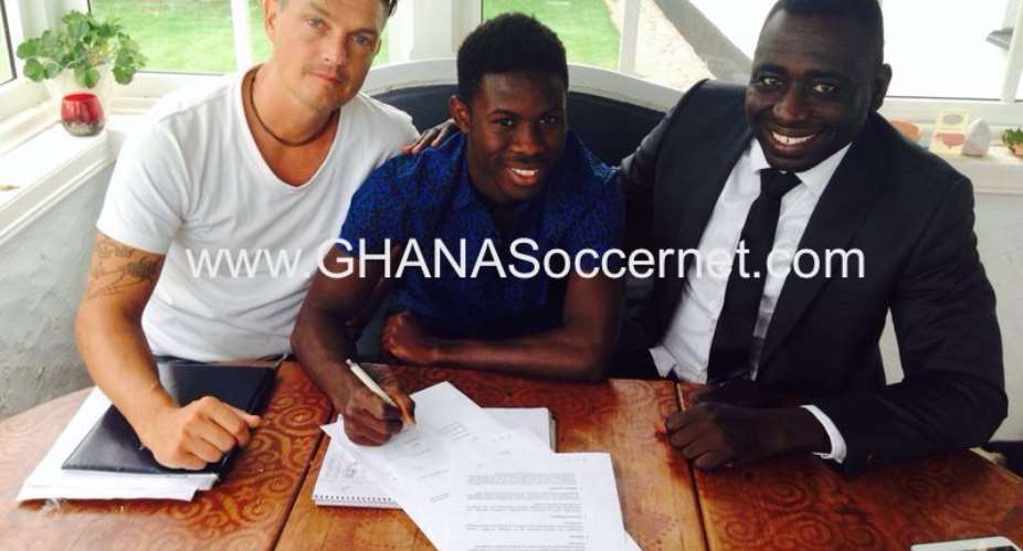 Ghanaian midfielder Kingsley Sarfo eyeing explosive season with Swedish side Sirius