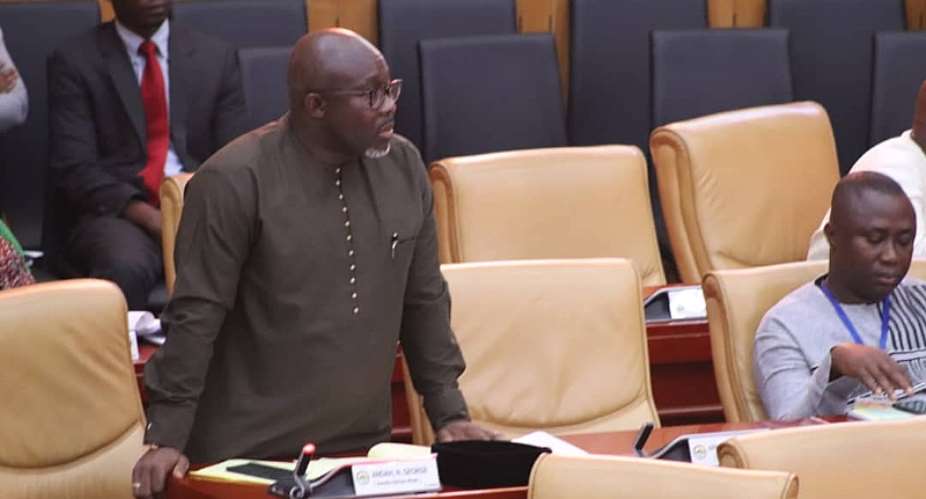 George Andah Hits Floor Of Parliament To Demand Answers On Landing Wharf
