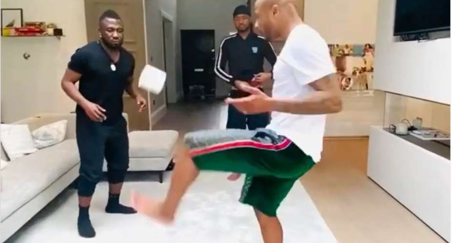 Coronavirus: This Is How Ayew Brothers Are Getting Themselves Busy VIDEO