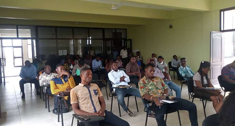 Awutu Senya East NABCO Secretariat Educates Trainees On COVID-19
