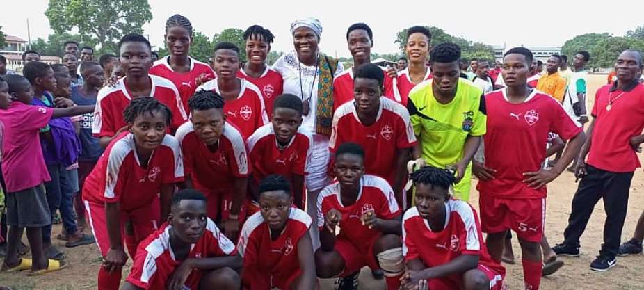 Anlo Ladies FC qualifies to women FA cup quarter finals after beating Rootz Sisterz in penalty