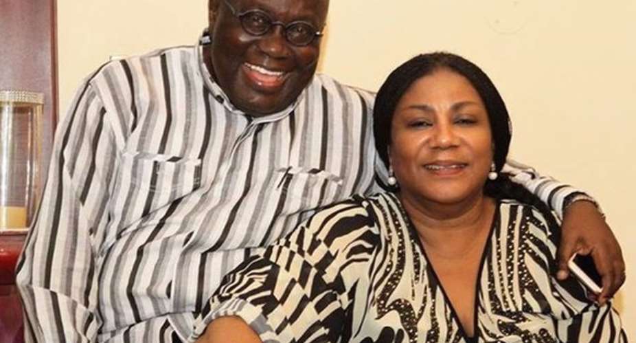 Photo: First Lady's birthday message to President Akufo-Addo