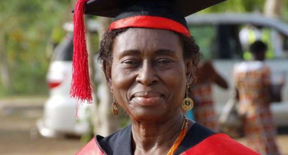 70-yr old UCC graduate proves its not late to get another degree