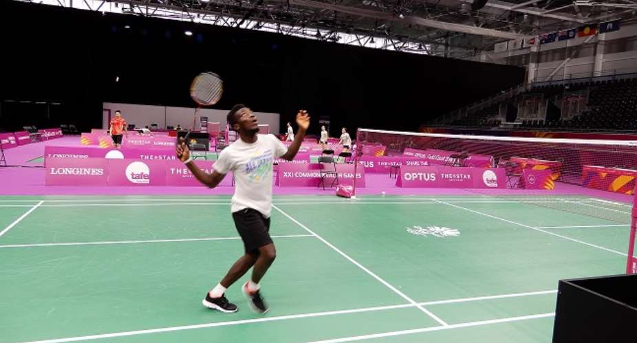 Badminton Star Abraham Aryettey Urges Colleague To Strike Gold In Gold Coast