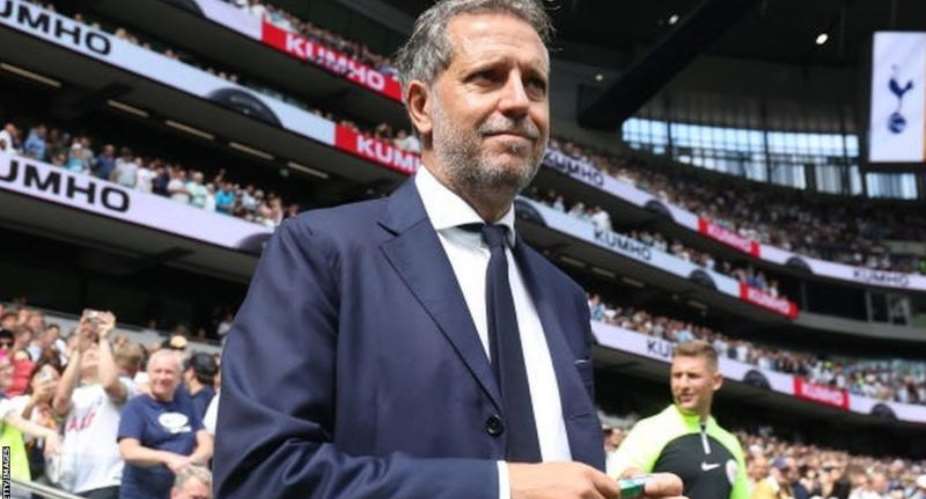 Fabio Paratici spent 11 years at Juventus before being appointed as Tottenham managing director in June 2021