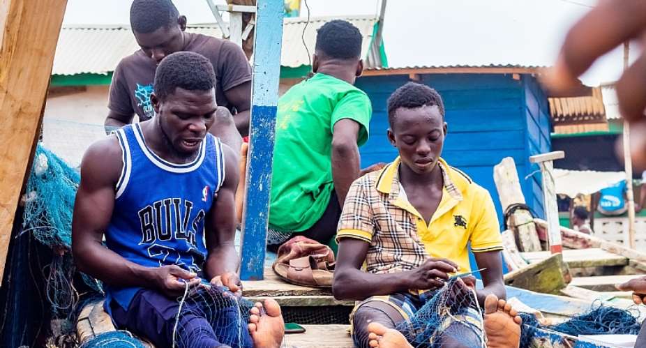 How climate change impact on fisheries is pushing artisanal fishers into IUU fishing in Ghana