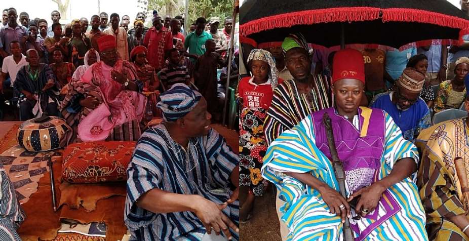Chiefs And People Of Tumu Traditional Area, In The Sissala East Municipality Celebrates This Year's 2024 Paragbielle Festival