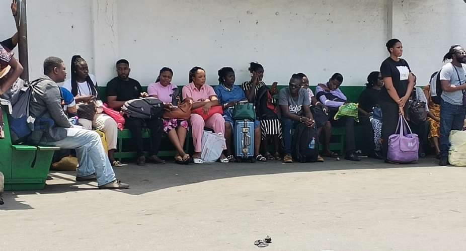 Easter holiday: Travelers stranded at Accra STC Tudu terminal