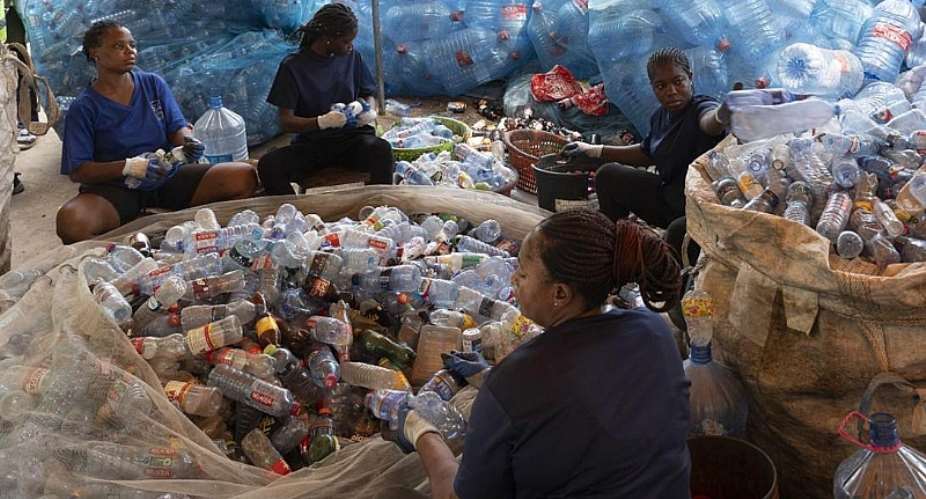 Sorting plastic for a living