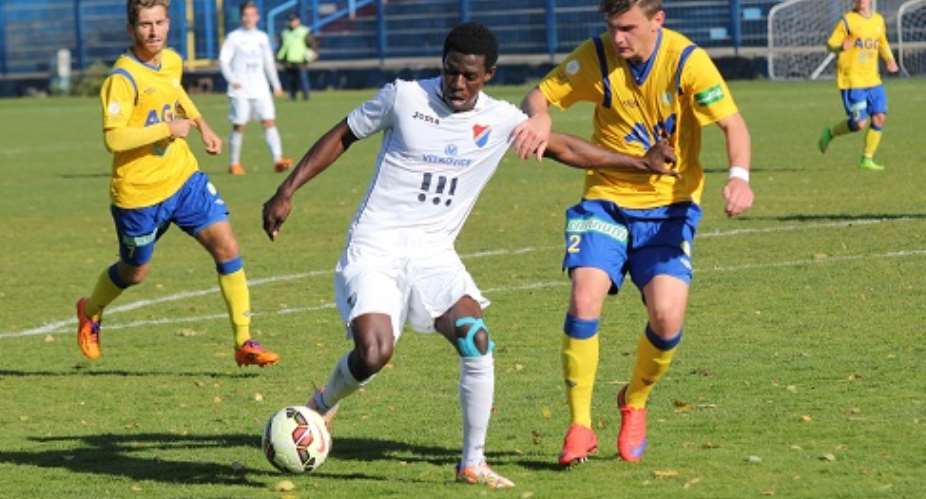 Former Ghana U20 star Derrick Mensah joins Slovenian side Aluminij from Karvina