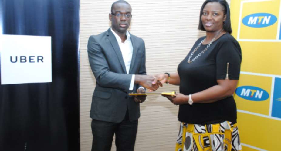 Mr. Kofi Agyare, Uber Country Lead  Nana Asantewaa Amegashie -MTN