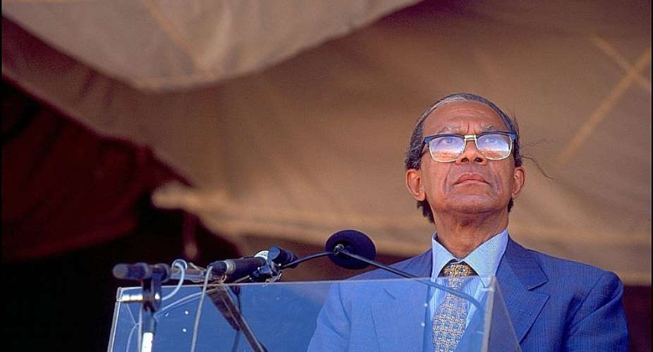 Madagascar's former president, Didier Ratsiraka. - Source: Francois LOCHON/Gamma-Rapho via Getty Images