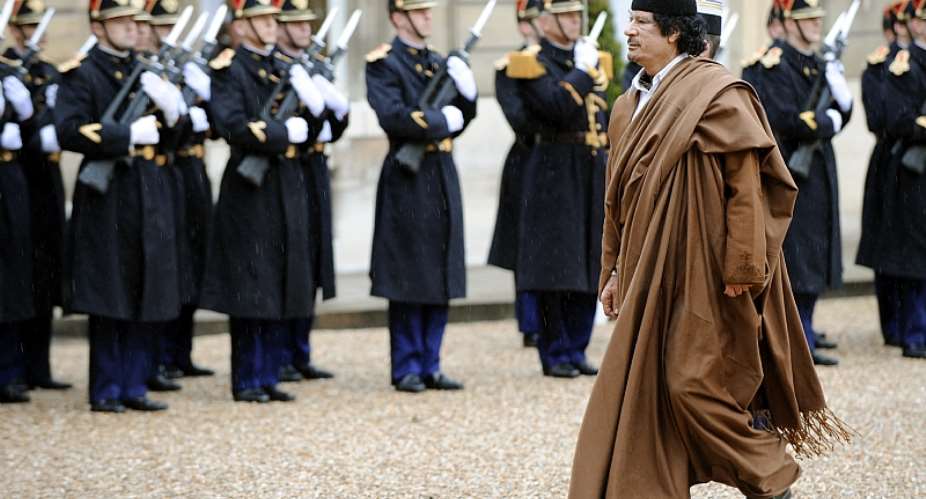 Some African leaders have not forgiven NATO for the ouster and death of Libyaamp;39;s Gaddafi - Source: Photo by Eric FeferbergAFP via Getty Images