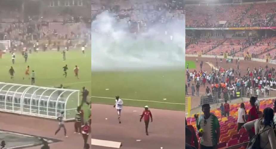 Nigerians attack Ghanaians after World Cup qualification Elimination In Abuja Watch