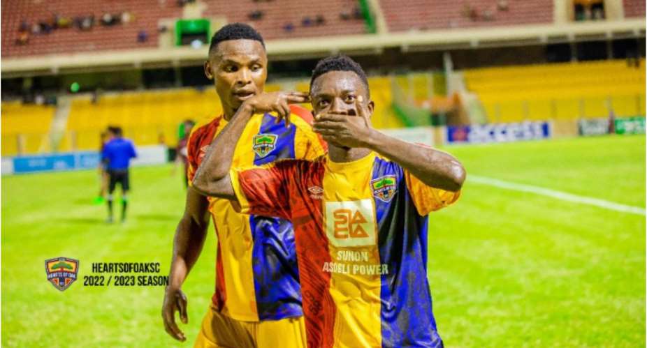 202223 GPL: Hearts of Oak beat Accra Lions to return to winning ways as Samartex deepen Kotoku Royals