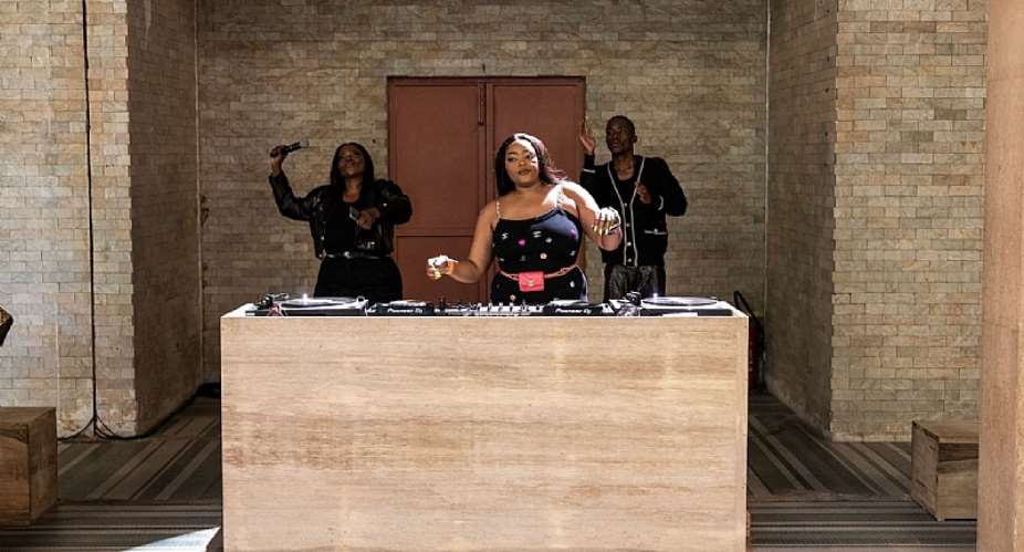 Rising amapiano star DBN Gogo performs in Dakar, Senegal. - Source: John Wessels/AFP via Getty Images