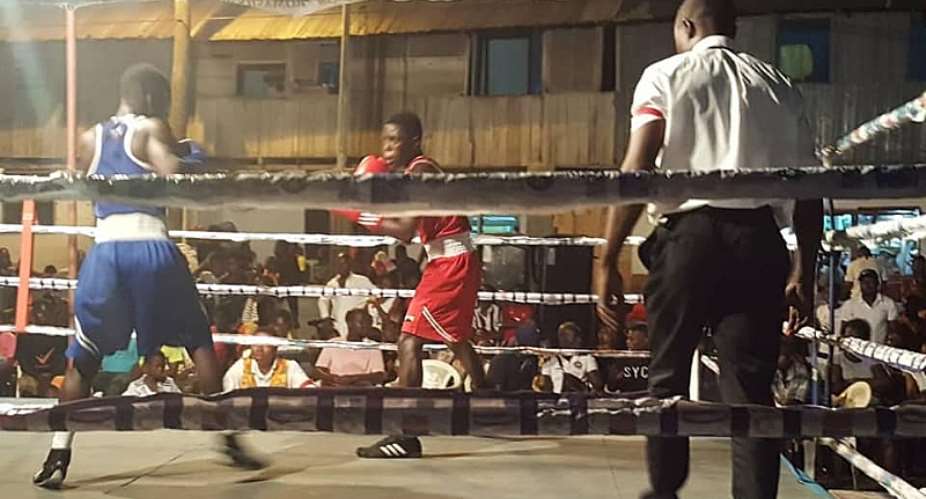 Bukom Fist Of Fury Boxing League Draws Massive Crowd At Abeka Manste Agbonaa