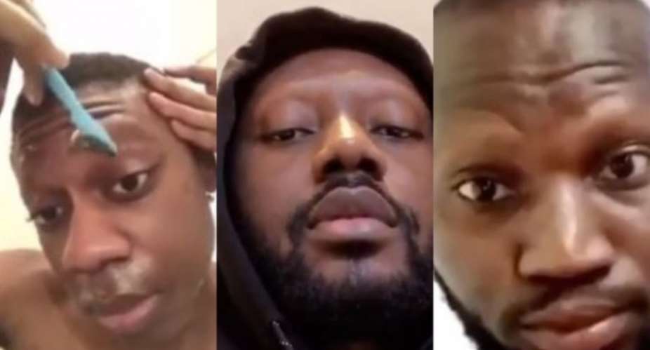 Pappy Kojo Starts Challenge, Fans Shave Their Eyebrows For Ghc50 VIDEO