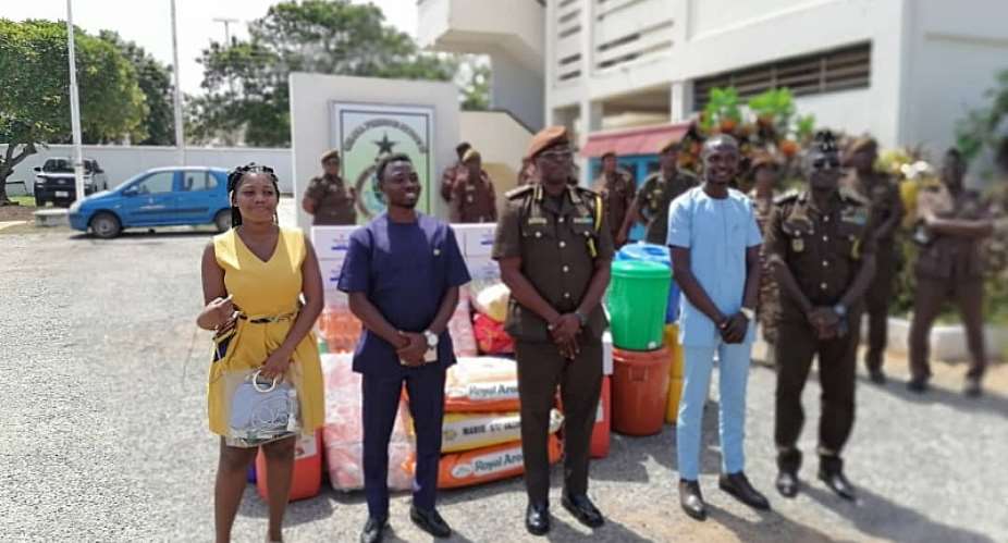 Covid-19: CEO Of Joy 4 Fame Shipping Ltd Donates Items Worth Ghc100,000
