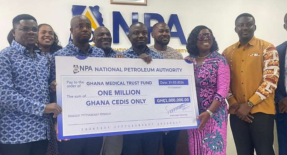 NPA donates GH¢1million to Ghana Medical Trust Fund
