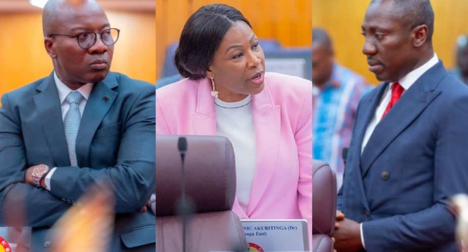 Tell us what she has done to you — Mahama Ayariga, Afenyo-Markin clash over female MP