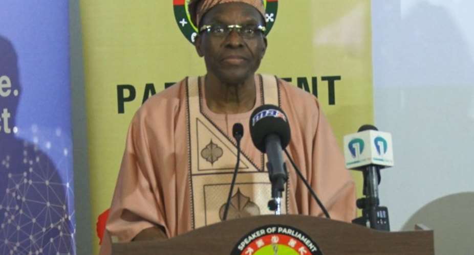 Speaker of Parliament, Rt. Hon. Alban Sumana Kingsford Bagbin