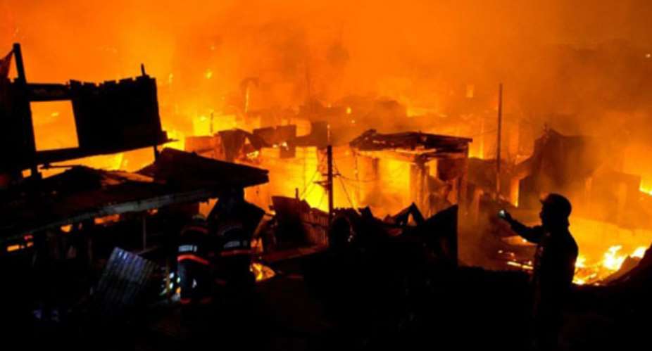 3 Houses Torched In Chieftaincy Clash In Portor, Kintampo