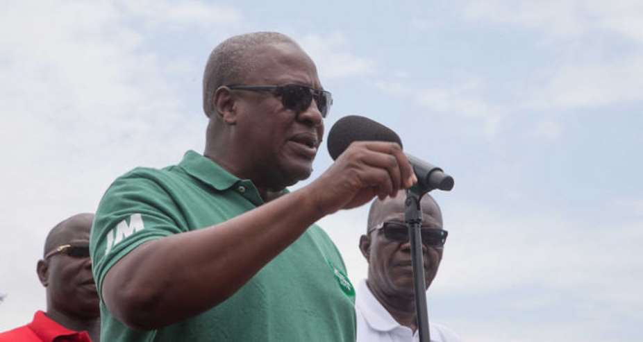 Lets give him a hand: Mahama on course to end the deluge of crime!