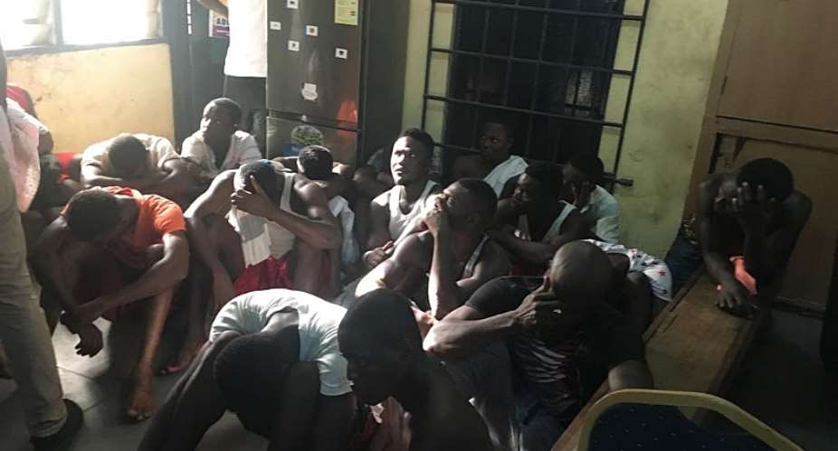 34 Arrested For Looting Shops At Nungua