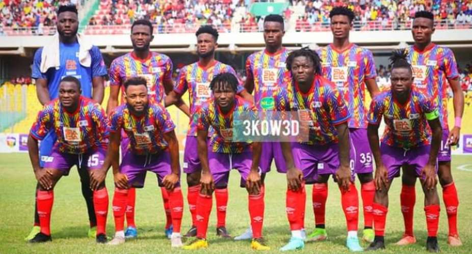 2022 Presidents Cup: Checkout Hearts of Oak squad for Asante Kotoko clash tonight