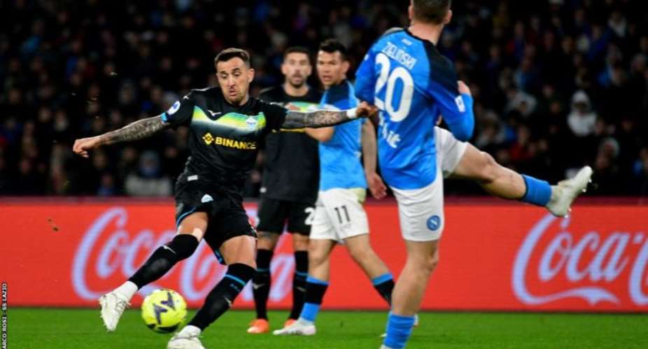 Matias Vecino scored the only goal as Napoli lost a home Serie A match for the first time since 10 April, 2022