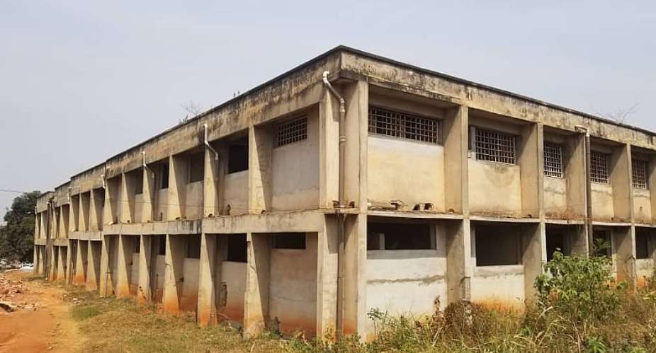 Kumasi: ‘No bed’ syndrome hits Tafo Gov’t Hospital as new Maternity Block abandoned for 23 years cries for attention