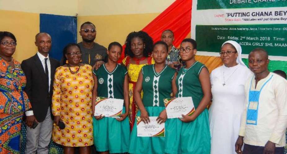OLA Girls Beats Accra Aca To Win National Inter SHS Debate