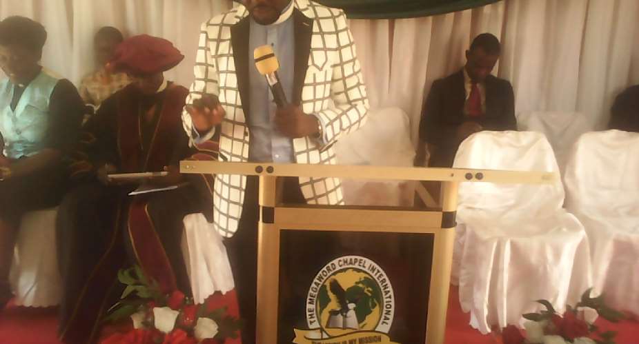 Founder Of Megaword Chapel Int.In Takoradi Honoured With Doctorate Degree