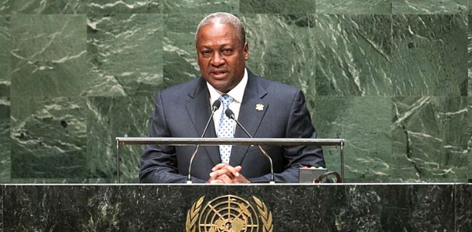 Flashback 2015: president Mahama addresses the UN on Ebola