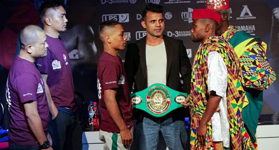 Eric Quarm in India for WBC Youth World Title