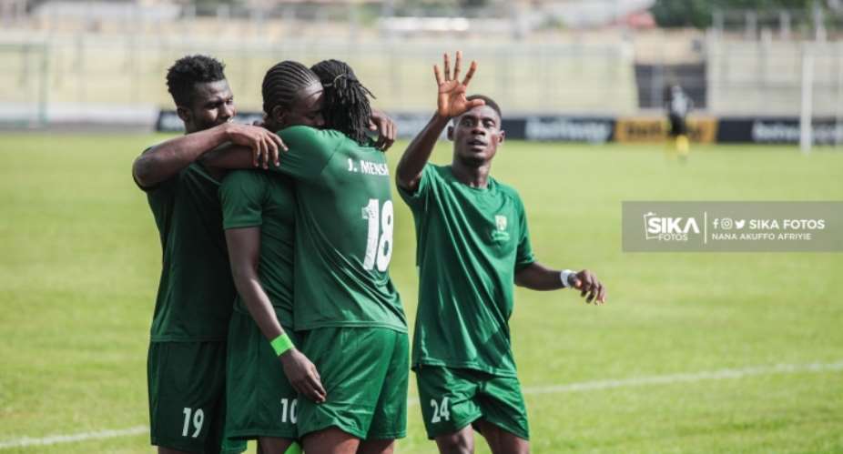GHPL: Alhaji Mustaphas solitary strike sees Elmina Sharks defeat Asante Kotoko 1-0