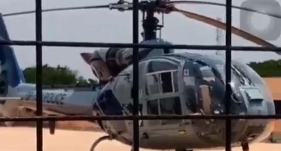 Police get helicopters to fight crimes